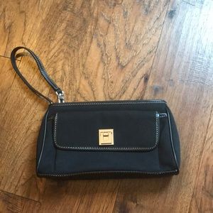 Cole Haan Black Wristlet
